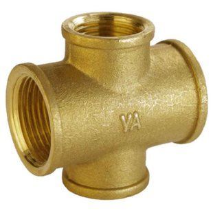 Крестовина 3/4"в х 1/2"в латунь ВЛМЗ А4606А фото