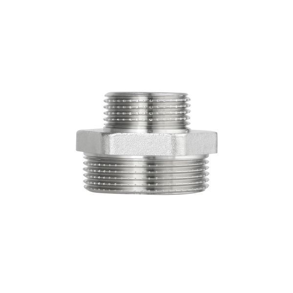Ниппель Forte 1 1/2" Н х 1" Н никелированный SF3594025 Thermo Alliance 10747 фото