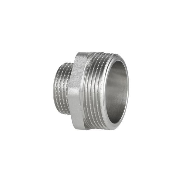 Ниппель Forte 1 1/2" Н х 1" Н никелированный SF3594025 Thermo Alliance 10747 фото