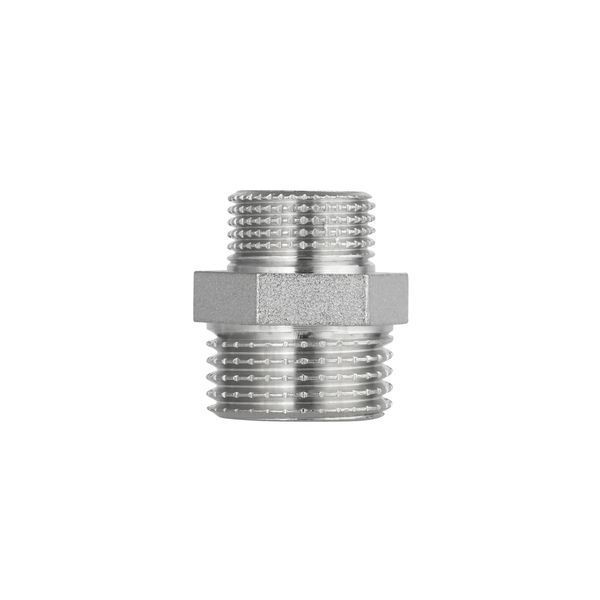 Ниппель Forte 1/2" Н х 1/4" Н никелированный SF359156 Thermo Alliance 10737 фото
