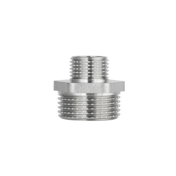 Ниппель Forte 1" Н х 1/2" Н никелированный SF3592515 Thermo Alliance 10740 фото