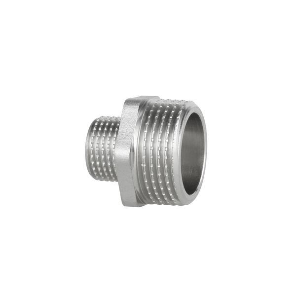 Ниппель Forte 1" Н х 1/2" Н никелированный SF3592515 Thermo Alliance 10740 фото