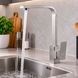 Смеситель для кухни из нержавеющей стали Globus Lux Sicilia SBQ-203S 000015052 фото 8