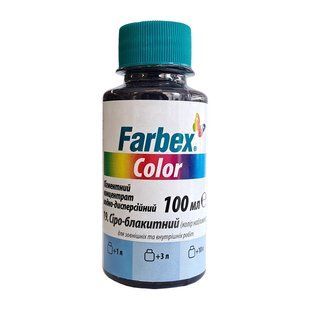 Пигмент для акриловой краски серо-голубой Farbex Color 100 мл 00000001239 фото