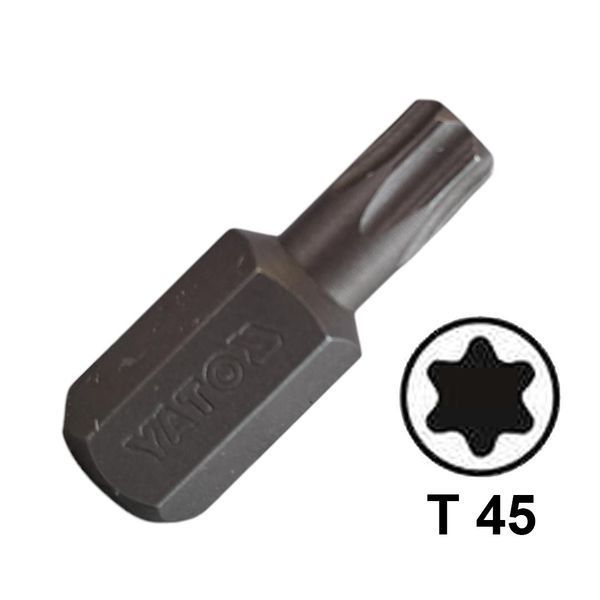 Насадка отверточная TORX T45 30 мм YATO YT-0408 00000002337 фото