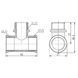 Трійник Forte 1/2" ВЗВ нікельований SF36415 Thermo Alliance 10774 фото 3