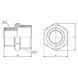 Ніпель редукційний Forte 1/2" З х 3/4" З нікельований SF3592015 Thermo Alliance 10739 фото 3