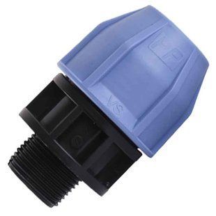 Муфта ПНД 50х1 зовнішня різьба Vsplast 00000000315 фото