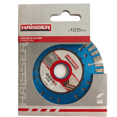 Алмазний диск 125 мм Haisser Segment/Turbo concrete expert 00000001786 фото