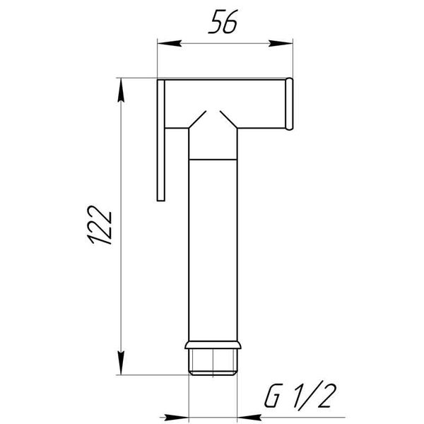 Лійка для біде Globus Lux S-277 00000001261 фото