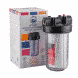 Прозрачная фильтр-колба Big Blue 10&Prime; Bio+ SL10TS-BB с ПП картриджем 1&Prime; - контроль очистки и высокая производительность 000015725 фото 3