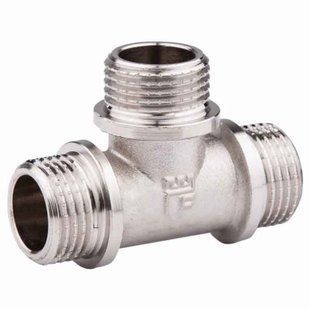 Трійник Forte 1/2" ЗЗЗ нікельований SF36715 Thermo Alliance 10775 фото