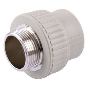 Муфта PPR 25х3/4 зовнішня різьба Alfa Plast 10414 фото