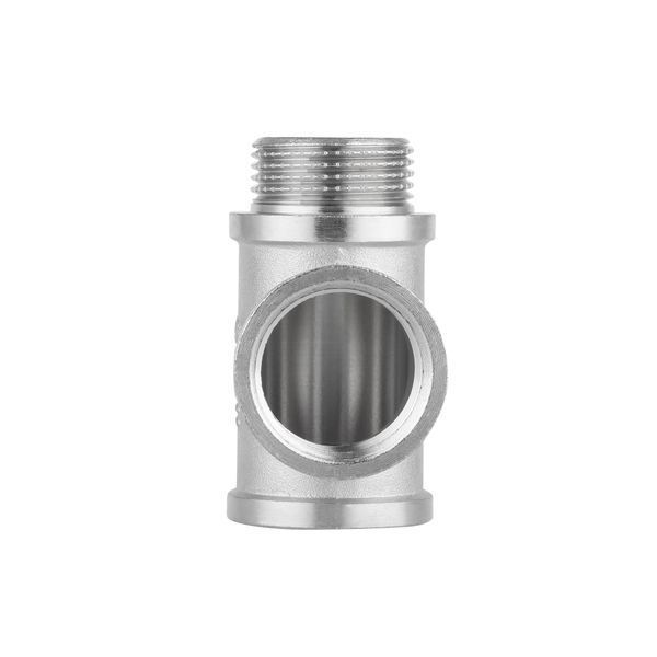 Тройник Forte 3/4" ВВЗ никелированный SF36320 Thermo Alliance 10780 фото