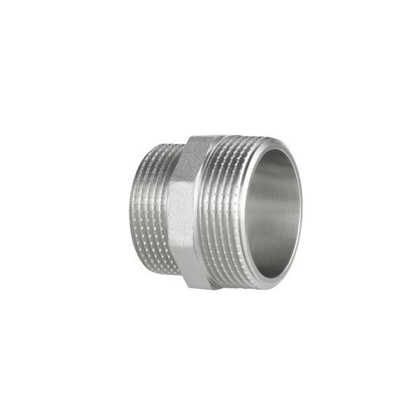 Ниппель Forte 1 1/2" Н резьбой на 1 1/4" Н никелированным покрытием SF3594032 Thermo Alliance 10748 фото