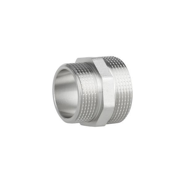 Ниппель Forte 1 1/2" Н резьбой на 1 1/4" Н никелированным покрытием SF3594032 Thermo Alliance 10748 фото