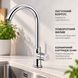 Змішувач для кухні Qtap Grand QTGRACRM007F Chrome з високим поворотним виливом 33500 фото 2