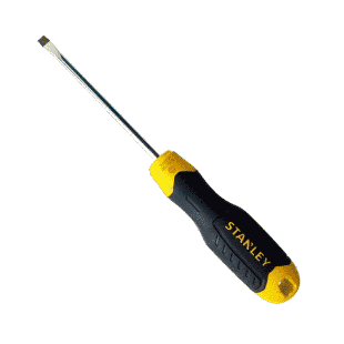 Отвертка плоская SL2,5x75 мм STANLEY Cushion Grip 0-64923 фото