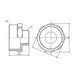 Ниппель Forte 2" Н x 1" Н никелированный SF3595025 Thermo Alliance 10750 фото 2
