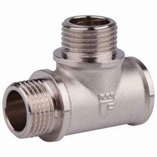 Трійник Forte 3/4" ВЗЗ нікельований SF36520 Thermo Alliance 10779 фото