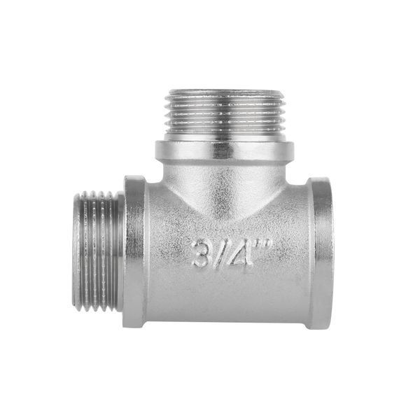 Тройник Forte 3/4" ВЗЗ никелированный SF36520 Thermo Alliance 10779 фото