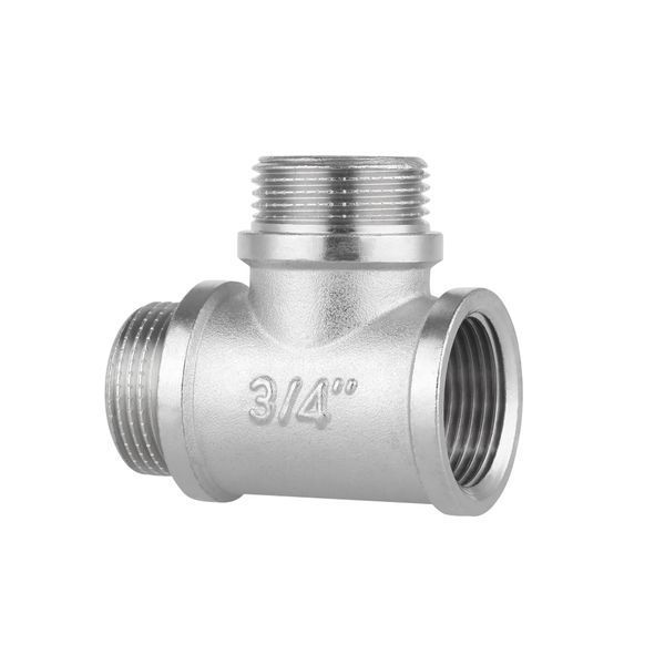 Тройник Forte 3/4" ВЗЗ никелированный SF36520 Thermo Alliance 10779 фото
