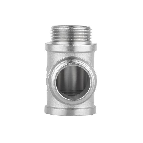 Тройник Forte 3/4" ВЗЗ никелированный SF36520 Thermo Alliance 10779 фото