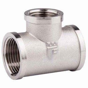 Трійник Forte 1" ВВВ нікельований SF36125 Thermo Alliance 10785 фото