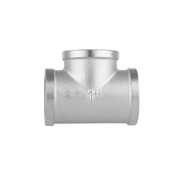 Тройник Forte 1" ВВВ никелированный SF36125 Thermo Alliance 10785 фото