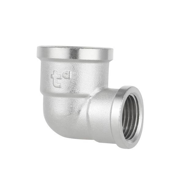 Угол Forte 1/2" В х 3/4" В никелированный SF3692015 Thermo Alliance 10811 фото