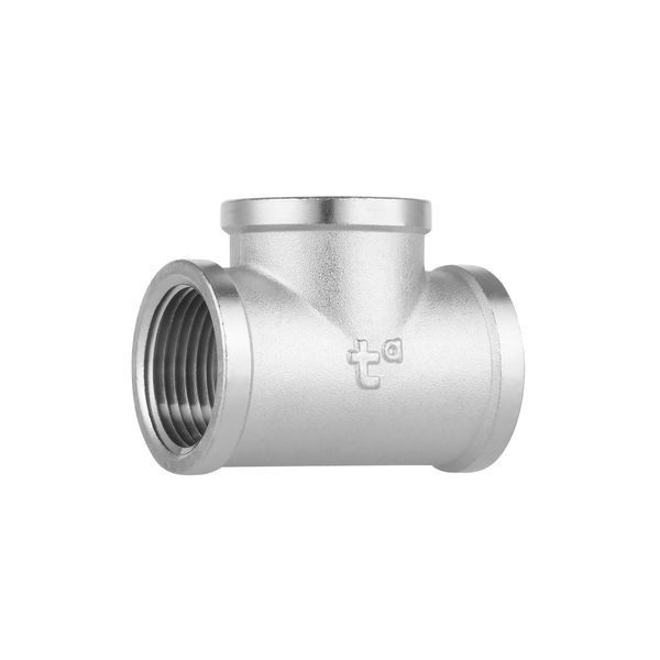 Тройник Forte 1" ВВВ никелированный SF36125 Thermo Alliance 10785 фото