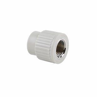 Муфта полипропиленовая (PPR) 20х1/2 внутренняя резьба Thermo Alliance 23232 фото