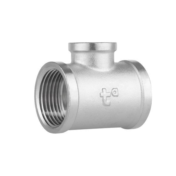 Трійник Forte 1" В х 1/2" В х 1" В нікельований SF362251525 Thermo Alliance 22802 фото