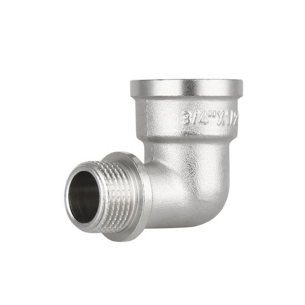 Кут Forte 3/4" В х 1/2" З нікельований SF3702015 Thermo Alliance 22801 фото