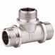 Тройник Forte 1" ЗЗЗ никелированный SF36725 Thermo Alliance 10786 фото 1