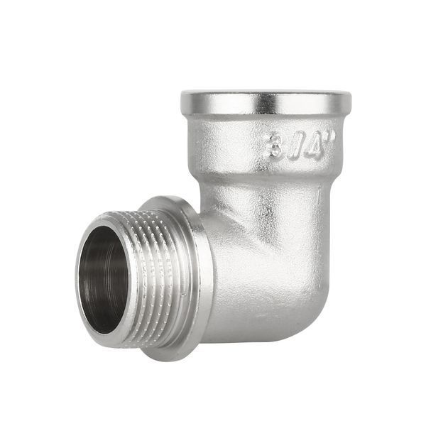 Кут Forte 3/4" В х 3/4" З нікельований SF37220 Thermo Alliance 10804 фото