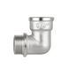 Кут Forte 3/4" В х 3/4" З нікельований SF37220 Thermo Alliance 10804 фото 4