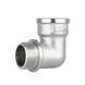 Кут Forte 3/4" В х 3/4" З нікельований SF37220 Thermo Alliance 10804 фото 2