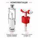 Комплект арматуры Alcaplast A2000-CHROM + A150P 1/2&Prime; 00000004335 фото 2