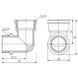 Кут Forte 3/4" В х 3/4" З нікельований SF37220 Thermo Alliance 10804 фото 6