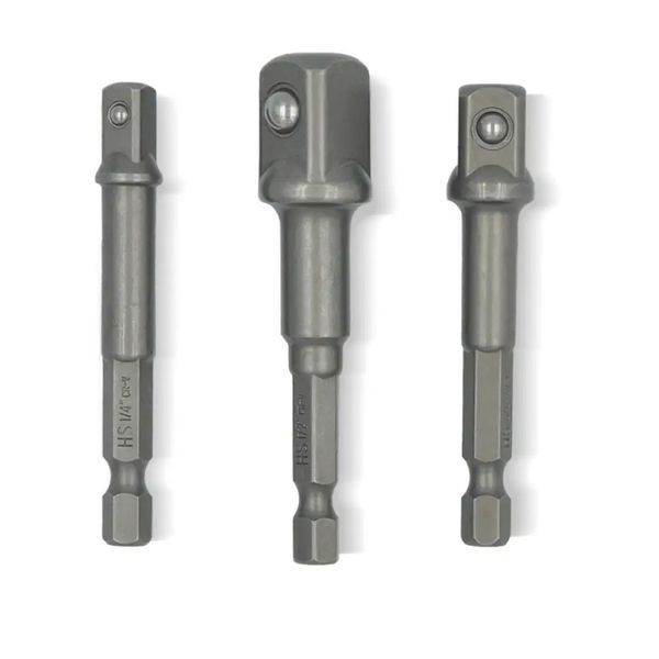Набір перехідників для торцевих головок Haisser PROFI 1/4", 3/8", 1/2" 3 шт 70227 фото