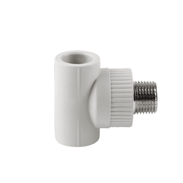 Тройник для труб из полипропилена PPR Thermo Alliance 20х1/2"х20 23293 фото
