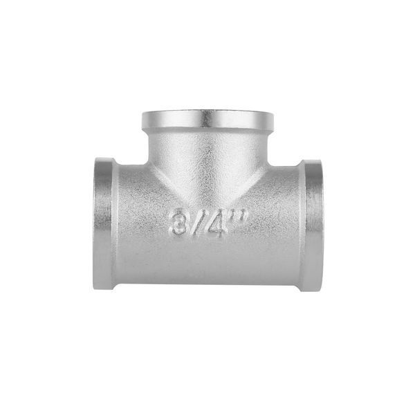 Тройник Forte 3/4" ВВВ никелированный SF36120 Thermo Alliance 10778 фото