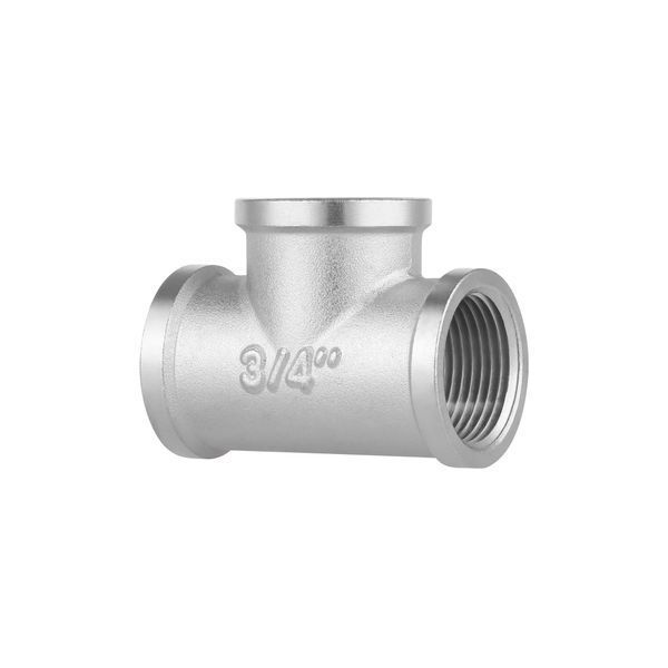 Тройник Forte 3/4" ВВВ никелированный SF36120 Thermo Alliance 10778 фото