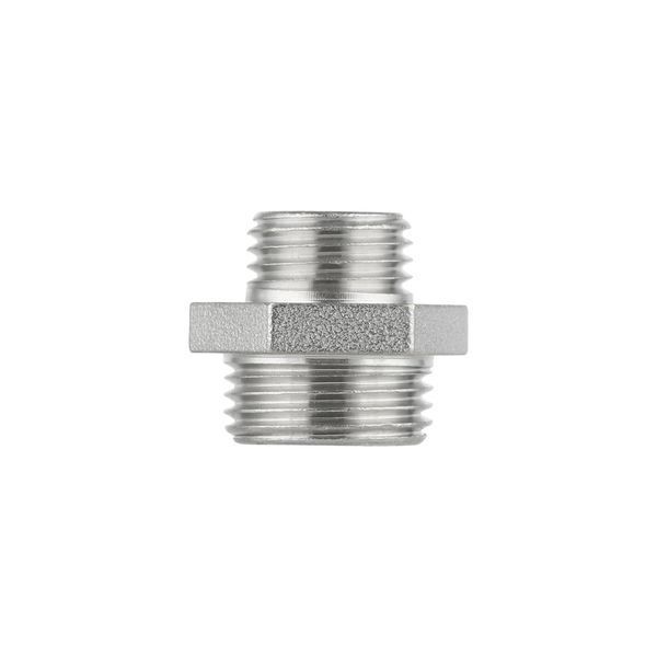 Ніпель редукційний Forte 3/8" З х 1/4" З нікельований SF35996 Thermo Alliance 10735 фото