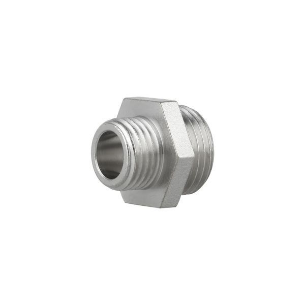 Ніпель редукційний Forte 3/8" З х 1/4" З нікельований SF35996 Thermo Alliance 10735 фото