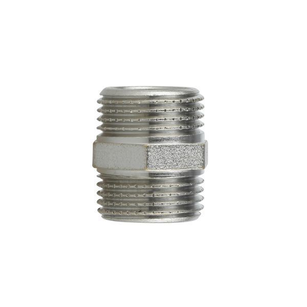 Ниппель Forte 3/8" НН никелированный SF3589 Thermo Alliance 10736 фото