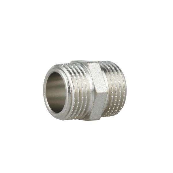 Ниппель Forte 3/8" НН никелированный SF3589 Thermo Alliance 10736 фото
