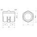 Ниппель Forte 3/8" НН никелированный SF3589 Thermo Alliance 10736 фото 3