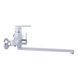Смеситель для ванны Globus Lux Laguna GLA-0208-7-WHITE EURO 00000001759 фото 3